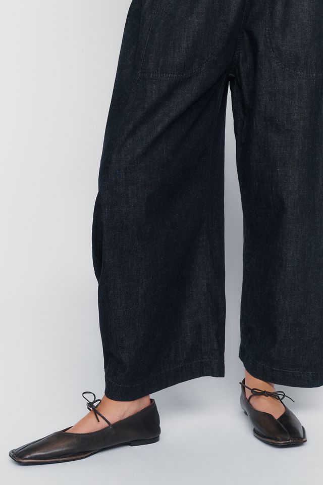 Pilcro Drape Balloon High Rise Barrel Leg Jeans #3