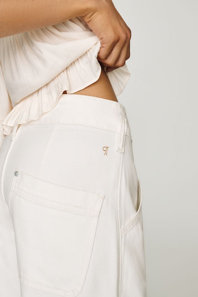 Pilcro High-Rise Straight-Leg Utility Jeans #4