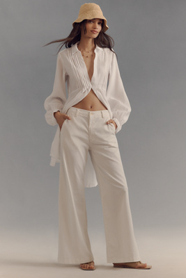 AG AG CADEN WIDE-LEG TROUSER PANTS 