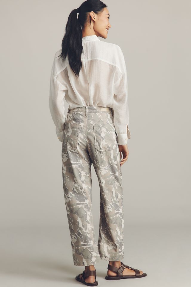 AG Fiona Camo High-Rise Barrel Pants #2