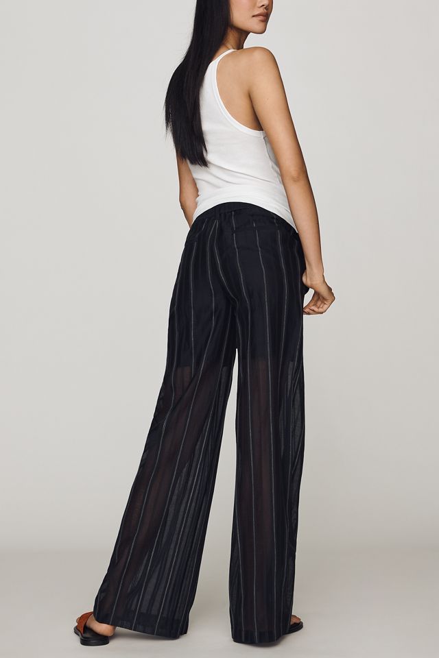 AG Jeans Anna Mid-Rise Wide-Leg Trousers #3