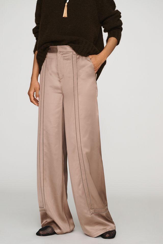 AG Jeans Sarah Satin Trousers #1