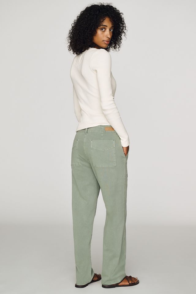 AG Jeans Analeigh Mid-Rise Straight-Leg Pants #3