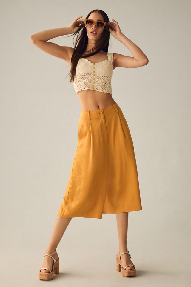 Tiny Twilight Cropped Wide-Leg Pants #1
