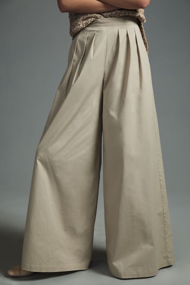 Corey Lynn Calter Wide-Leg Pleated Pants #2