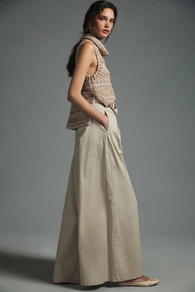 Corey Lynn Calter Wide-Leg Pleated Pants #5