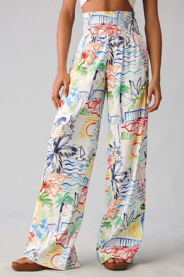 Corey Lynn Calter Side-Button Wide-Leg Pants  Anthropologie Japan -  Women's Clothing, Accessories & Home