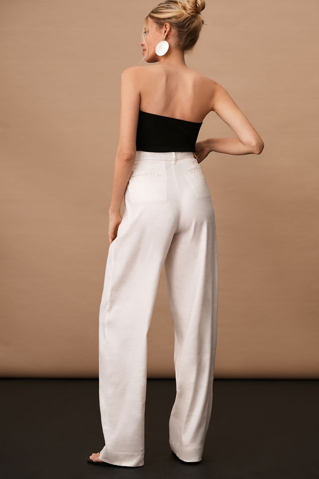 Corey Lynn Calter Pleated Relaxed Trousers #3