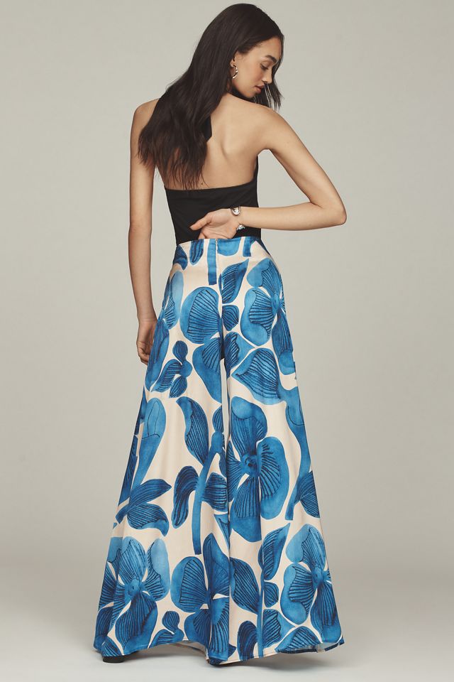 Corey Lynn Calter Grace Floral Wide-Leg Pants #2