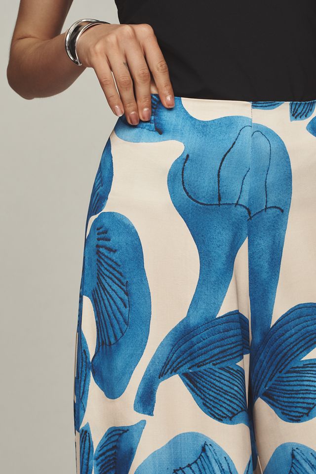 Corey Lynn Calter Grace Floral Wide-Leg Pants #3