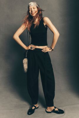 Corey Lynn Calter Belted Balloon Pants