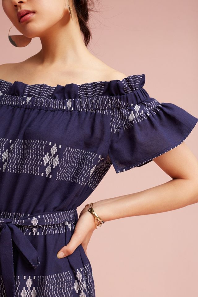 Petite Aziza Off-The-Shoulder Jumpsuit #2