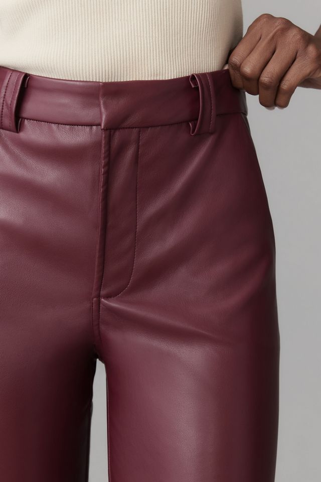 Joe Faux Leather Trousers