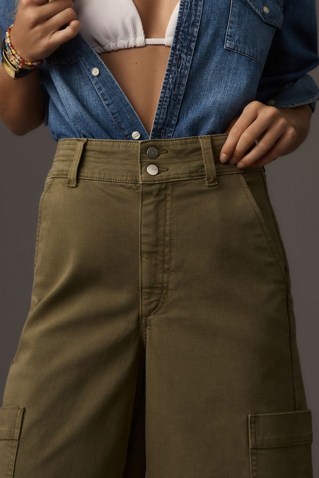 Joe's Jeans Milla Utility Wide-Leg Cropped Jeans #3