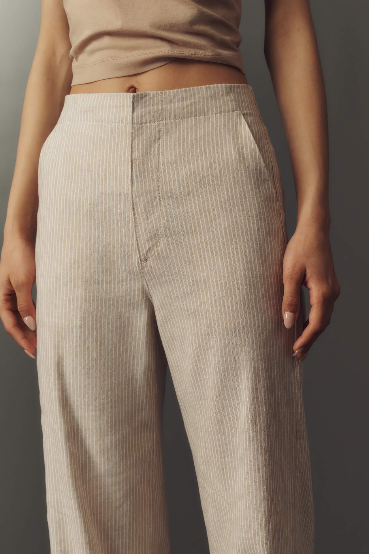 Joe's Jeans Linen Blend Clean Trousers