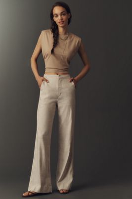 Joe's Jeans Linen Blend Clean Trousers