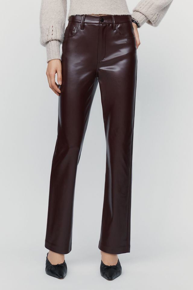 Joe's Jeans Lyra Slim Ankle Faux Leather Pants #1
