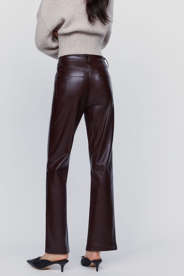 Joe's Jeans Lyra Slim Ankle Faux Leather Pants #3
