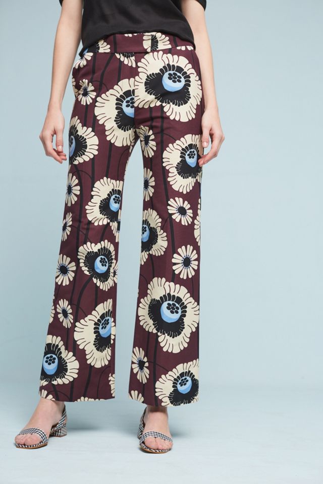 Printed Silk Trousers #2