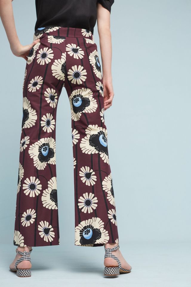 Printed Silk Trousers #3