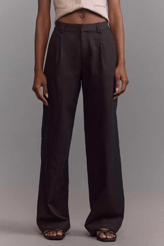 PAIGE Niguel Linen Pants #1