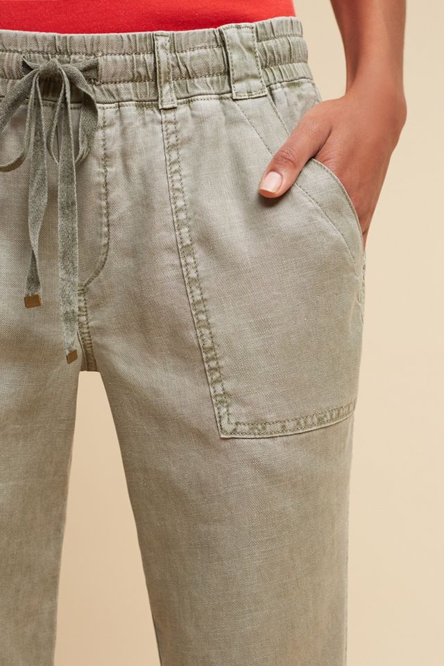 Level 99 Linen Side-Slit Pants #2