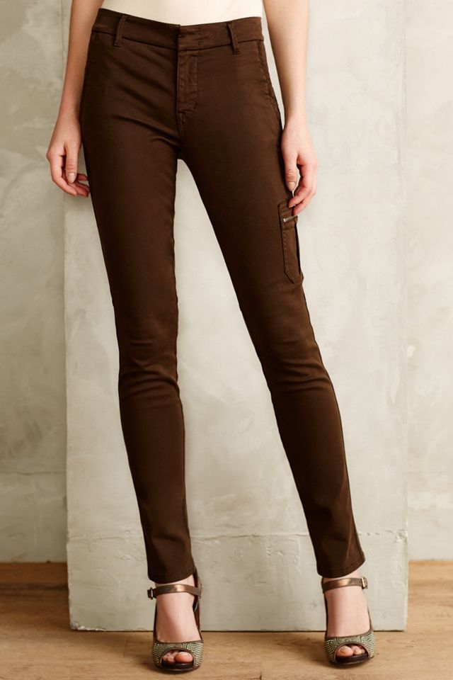 Level 99 Liza Midrise Skinny Moto Trousers #1