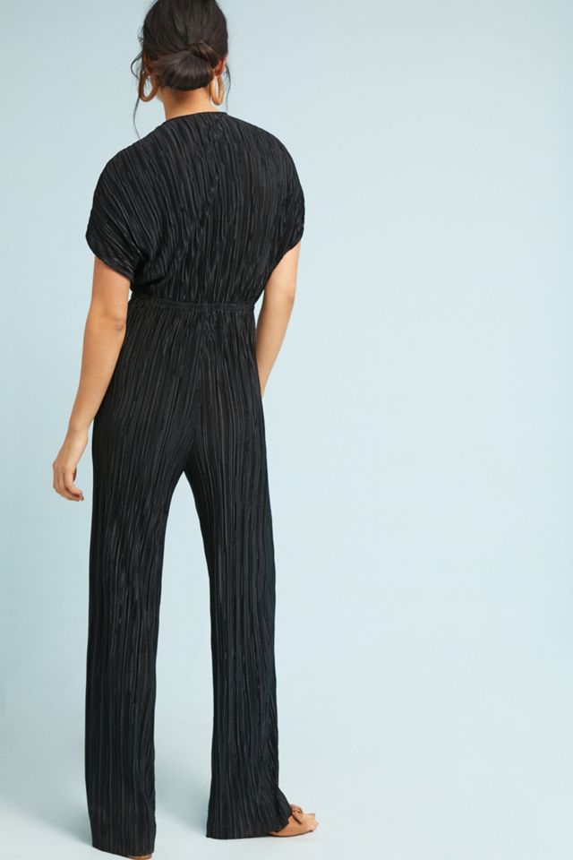 Pleated Metallic Jumpsuit #2