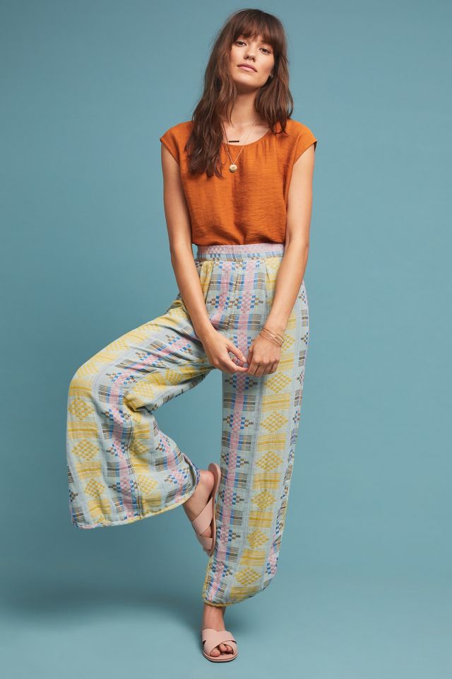 Mia Striped Pants | Anthropologie