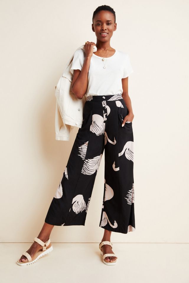 Odette Swan-Printed Trousers #2