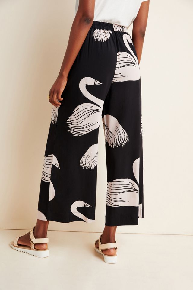 Odette Swan-Printed Trousers #4