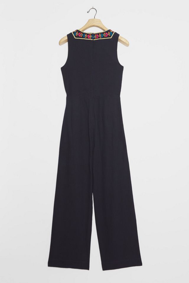 Deena Embroidered Jumpsuit #1