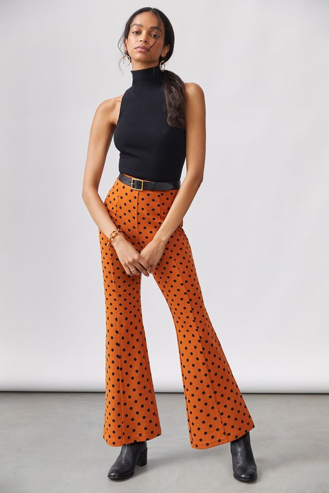 Flared Ponte Pants