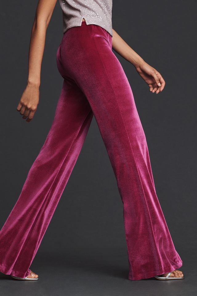 Anna Sui Velvet Flare Pants #1