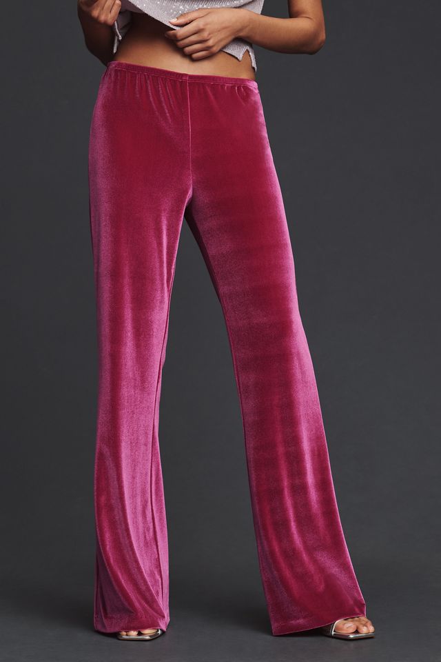 Anna Sui Velvet Flare Pants