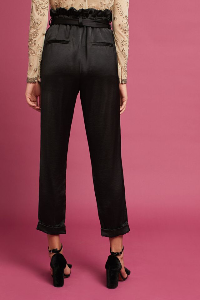 Carolina Satin Tapered Pants #3
