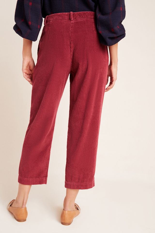 Ophelia Wide-Leg Corduroy Pants #1