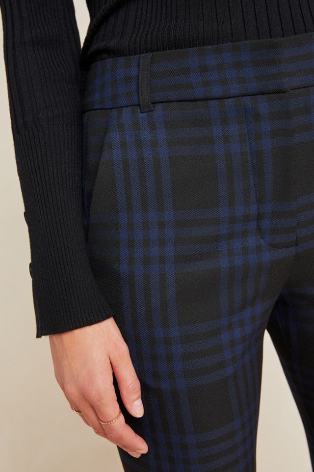 Allison Plaid Cropped Pants #3