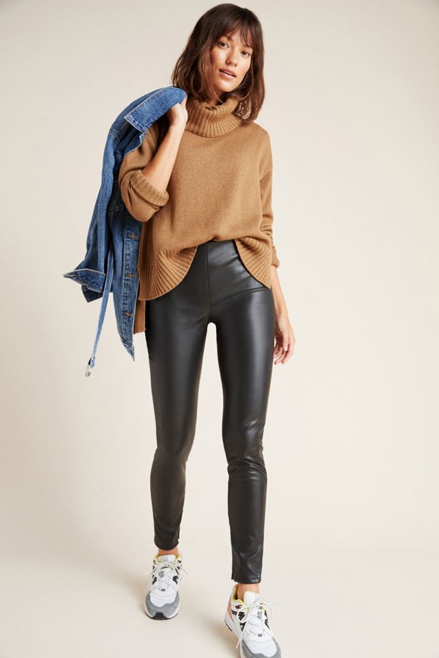 Berdine Faux Leather Leggings #4