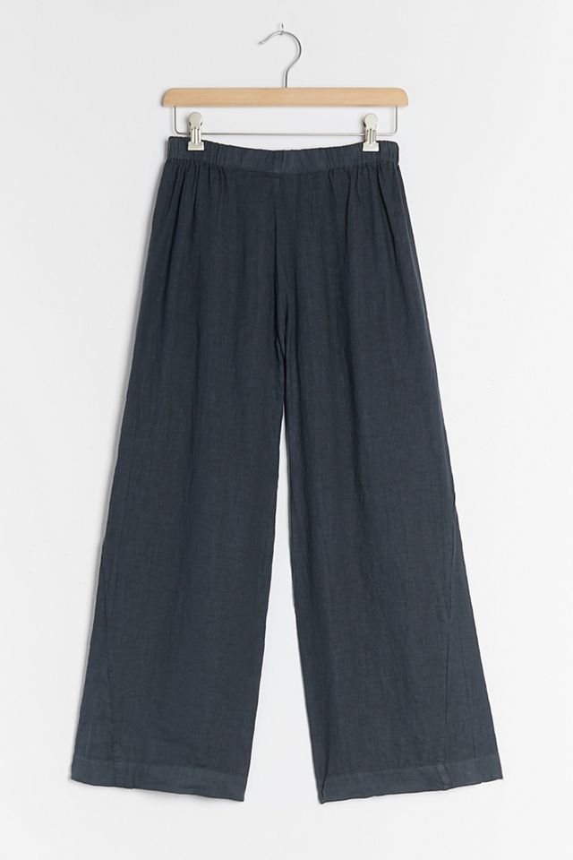 Lola Wide-Leg Linen Pants #1