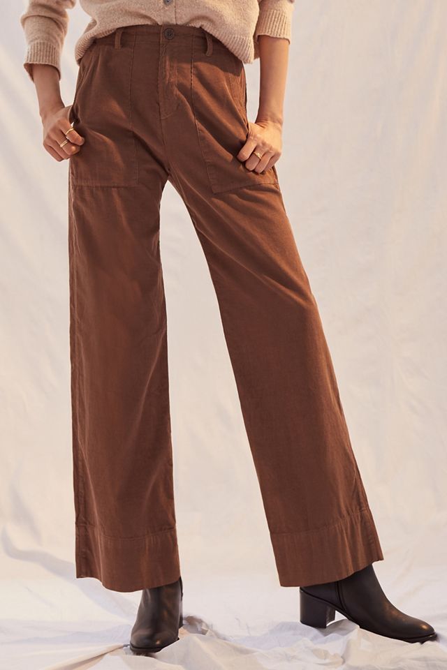 Cropped Wide-Leg Pants #3