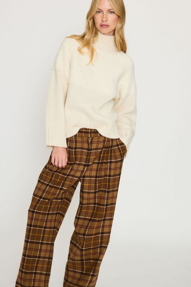 Barbour Darwen Tartan Straight-Leg Trousers #1