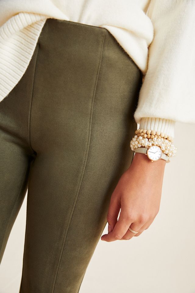 Faux Suede Leggings #2