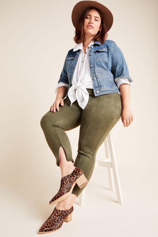 Faux Suede Leggings #5