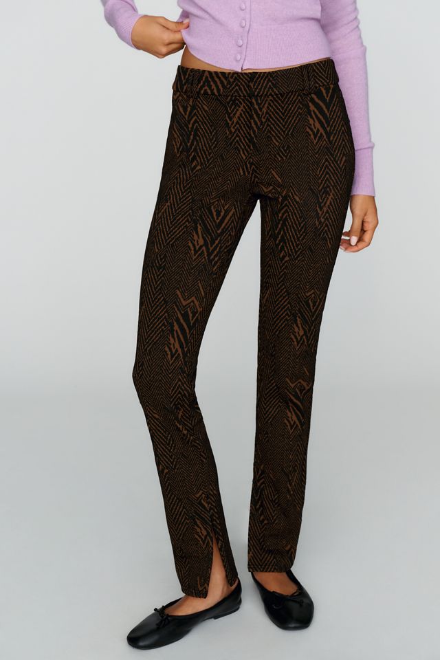 By Anthropologie Slim Knit Trousers #1