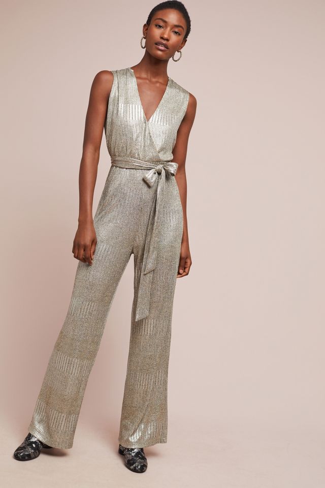 Metallic sales jumpsuit uk