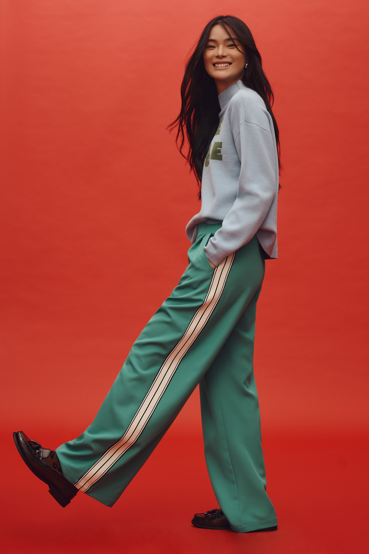 Bishop + Young Side-Stripe Track Pants