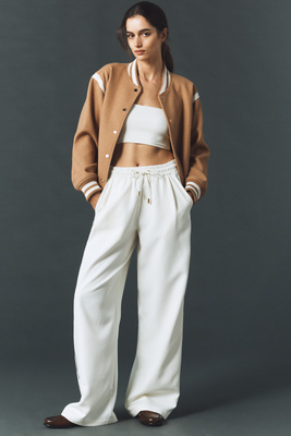 Bishop + Young Ford Tie-front Track Pants In White