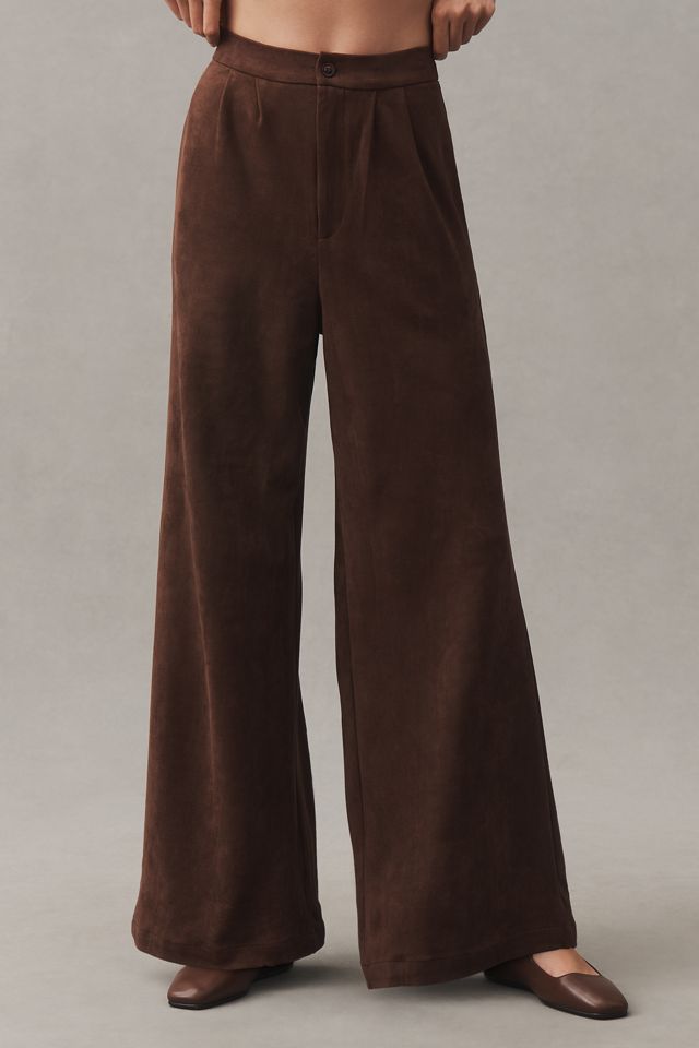 Bishop + Young Faux-Suede Trouser Pants #1