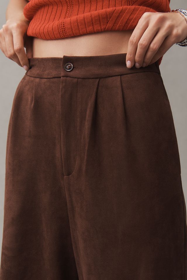 Bishop + Young Faux-Suede Trouser Pants #2
